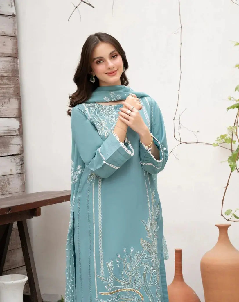Ocean Mist Blue 3Pc