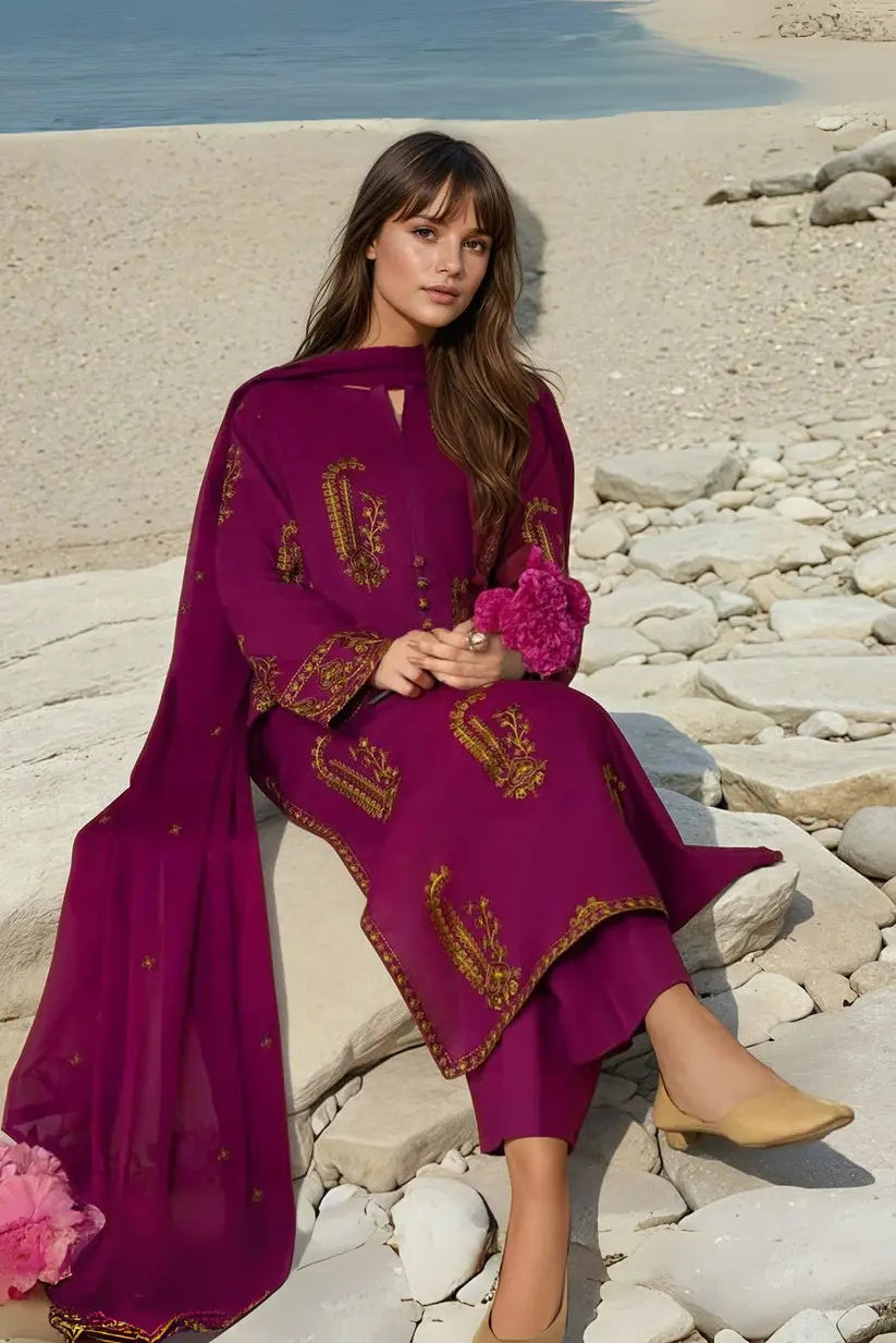 Amber Purple 2Pc